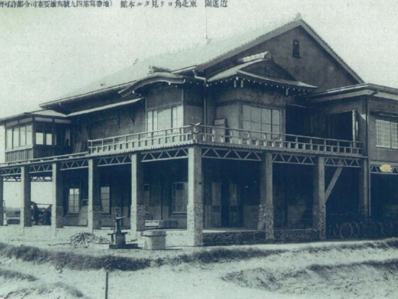 ▲逍遙園興建初始樣貌。(圖/日人加藤斗規提供)