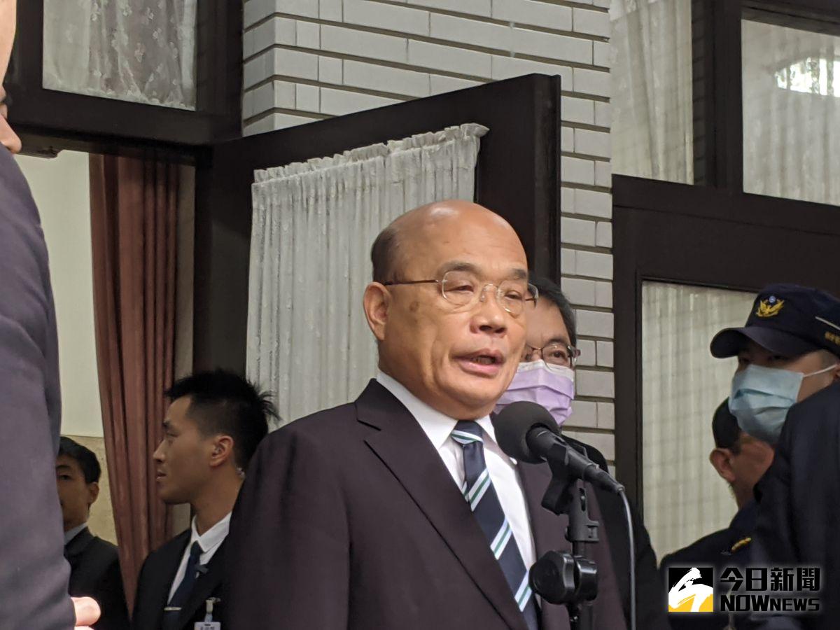 ▲行政院長蘇貞昌今（30）日再赴立法院施政報告並備質詢，但第5度遭在野黨杯葛。蘇貞昌批評國民黨立委領高薪、不做事，對不起人民。（圖／記者鄭宏斌攝，2020.10.30）