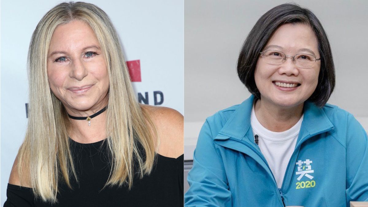 ▲芭芭拉史翠珊（左圖）直言台灣防疫成功，總統蔡英文功不可沒。（圖／美聯社、蔡英文IG）