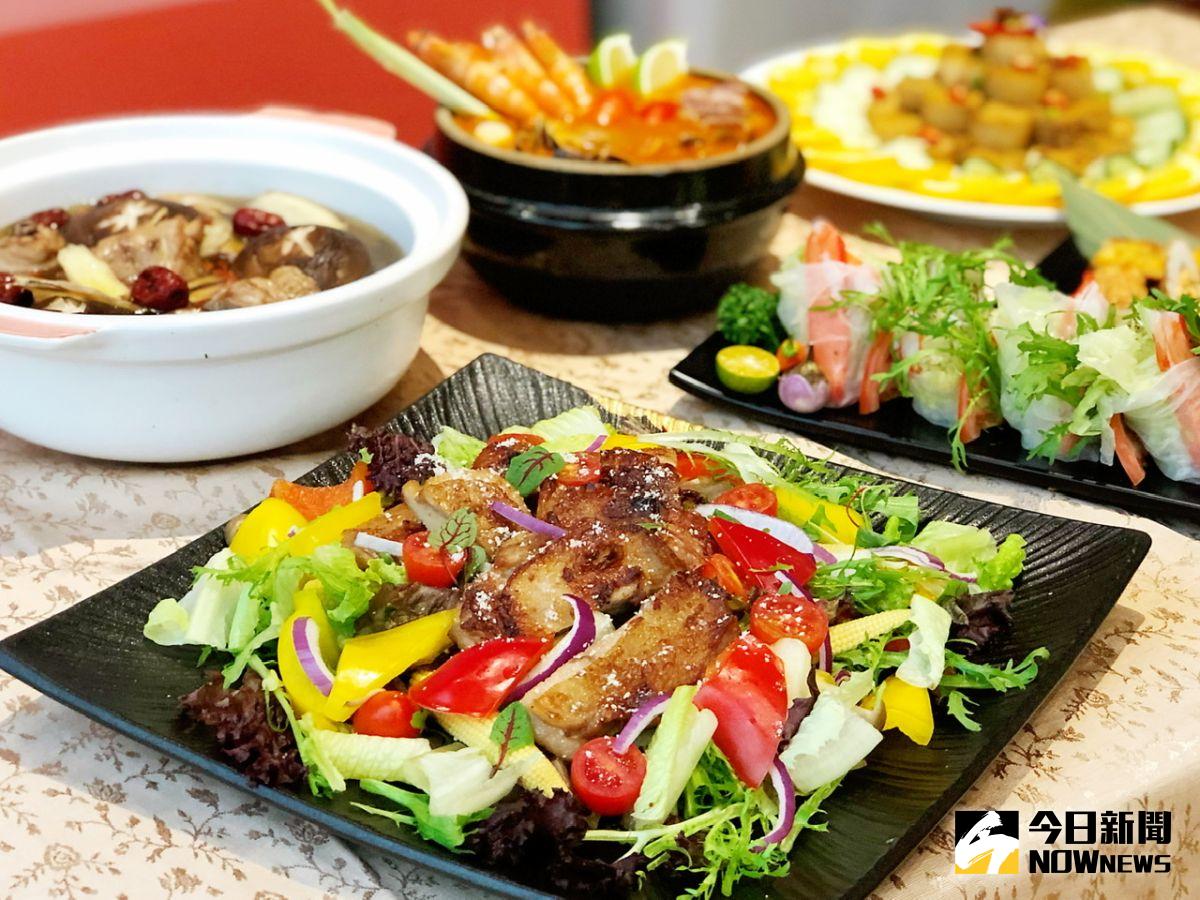 ▲ 位於高雄文山特區的喜憨兒「創作料理」餐廳已邁入第10年，料理涵跨中、西、日、泰、越南等多國經典菜色。（圖／記者陳美嘉攝，2020.10.30）