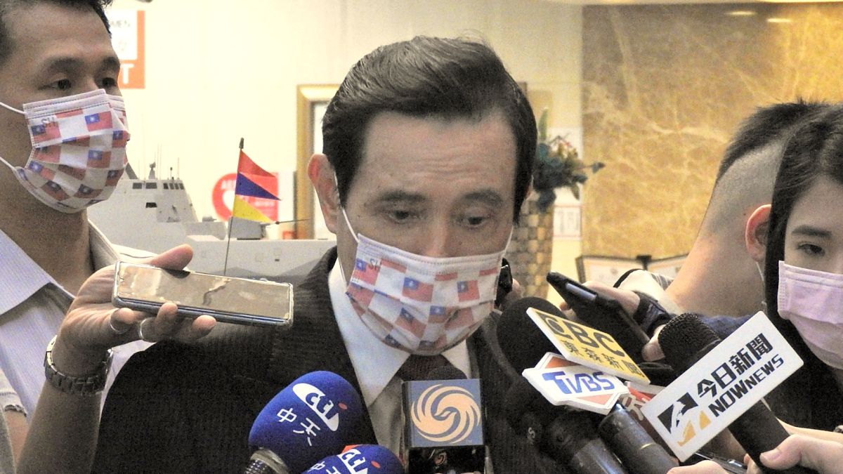 ▲前總統馬英九30日出席台北市道教活動受訪表示，「（民進黨政府）不是有一點可惡，是很可惡」。( 圖 / 記者林調遜攝，2020.10.30 )