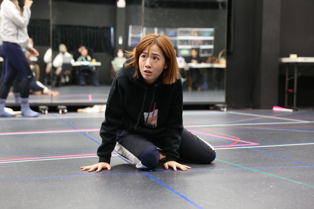 ▲方志友排練魔幻音樂劇《妖怪臺灣》。（圖 / 故事工廠提供）