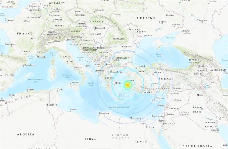 土耳其希臘6.6地震　多處建築倒塌
