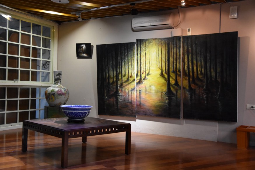 ▲凝視藝文中心，擔任每日凝聚家園成員的重要場所。（圖／張許靖惟攝）