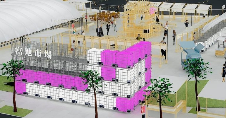 ▲富地市場的3D場景示意圖。| 3D conceptual pictures of the new Foodie Market. (Courtesy of Foodie Market/Facebook)