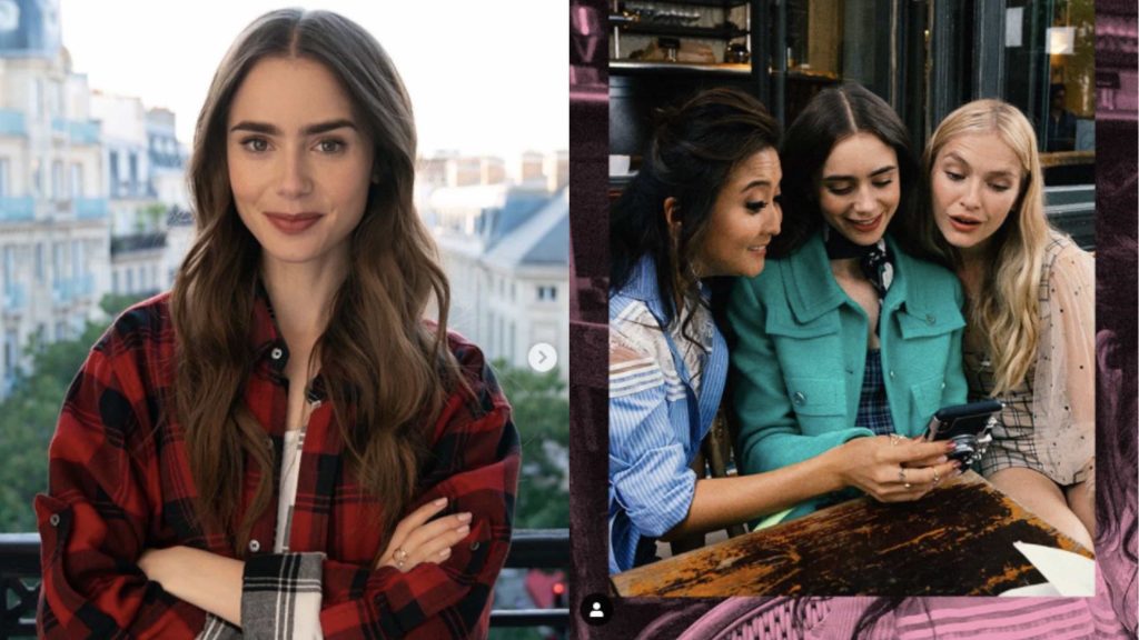 ▲ 莉莉柯林斯主演《艾蜜莉在巴黎》。（圖／翻攝自IG@lilyjcollins）