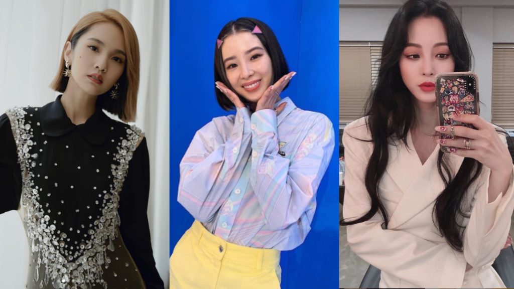 ▲楊丞琳、Irene Kim、韓藝瑟示範2020秋冬流行髮型。（圖／翻攝自IG@rainie77、ireneisgood、han_ye_seul_）