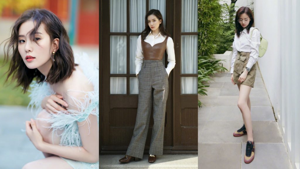 ▲劉詩詩一直維持纖細身材。（圖／劉詩詩微博）