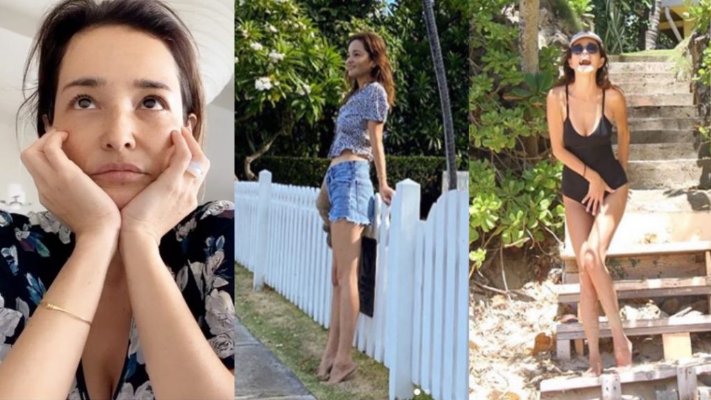  ▲梨花自律健身，維持零贅肉好身材。（圖／翻攝自IG@rinchan521）