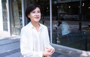 IMG_9202 ▲鄭麗君接受《姊妹淘》專訪。(圖/記者葉政勳攝, 2020.09.08)