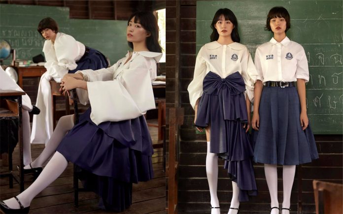 泰國設計師推「超叛逆」學校制服　網友：教官看了會暈倒！
