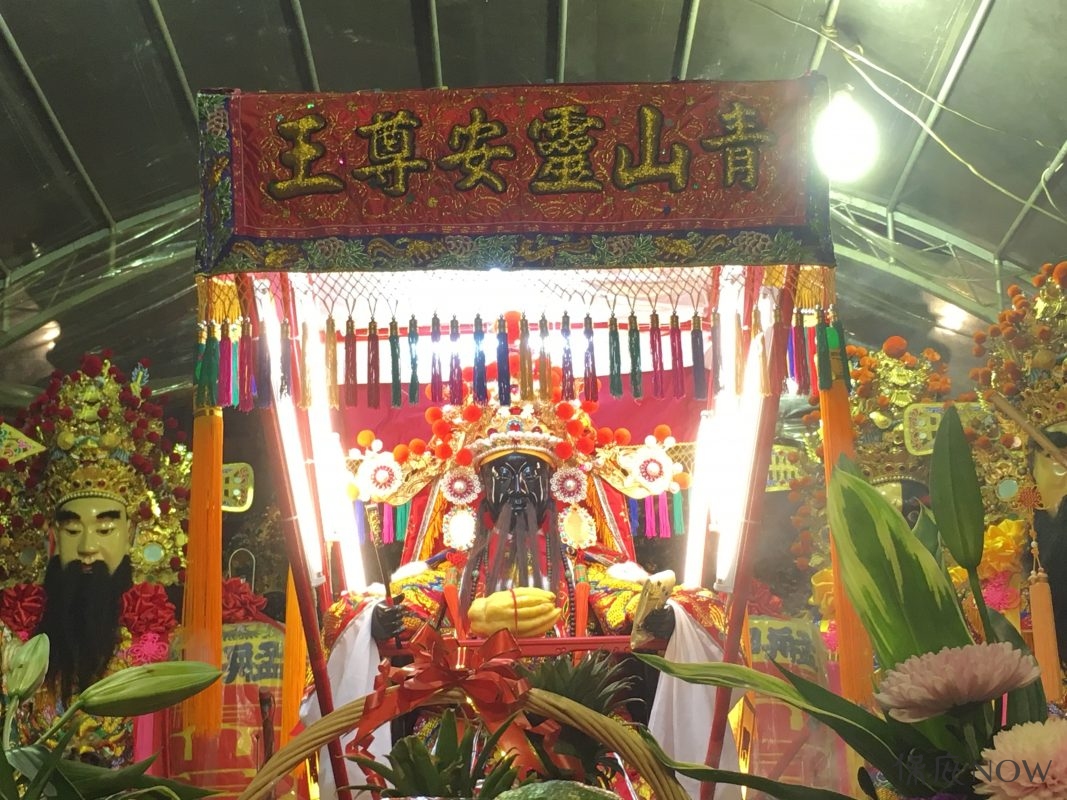 青山王曾顯靈幫助宋朝擊退金國軍隊。（圖／記者黃彥昇攝）