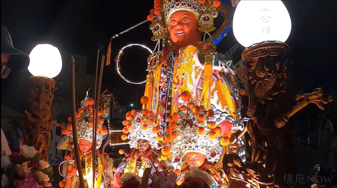 高雄齊心會太子爺。（圖／Youtube頻道【蔡淘貴】授權提供）