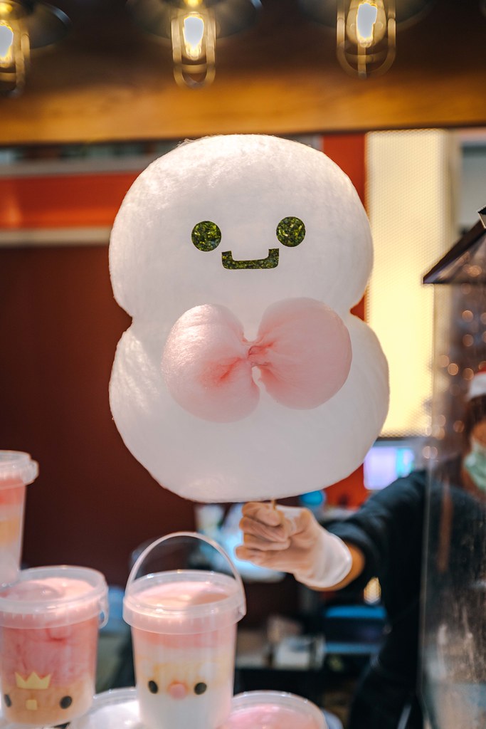 ▲雪人造型的棉花糖，看到一定會開心到尖叫。（圖／寒武紀）