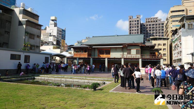 ▲歷經民間、官方多年奔走與修復,逍遙園睽違80年終於重新開園。(圖/記者鄭婷襄攝)