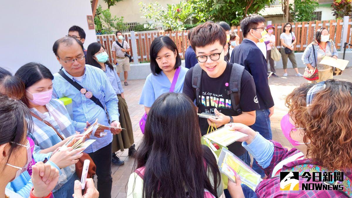 ▲台灣基進新聞輿情部主任張博洋認為「罷免結束了，打拼正開始」，市政如何重新上軌道，才是高雄最應該積極面對的事。（圖／記者鄭婷襄攝）