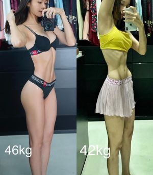 ▲李元玲4天一口氣掉到只剩42公斤。(圖/李元玲IG) ▲李元玲4天一口氣掉到只剩42公斤。(圖/李元玲IG)
