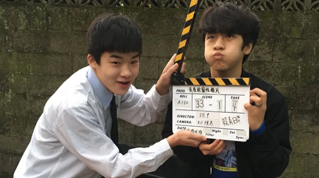 ▲王士豪（左）遭爆夜店對女生做「不雅動作」，經紀人否認。（圖／王士豪IG）