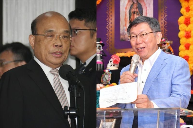 台北市長柯文哲2日在受訪時,再度抨擊行政院長蘇貞昌態度傲慢又鴨霸。