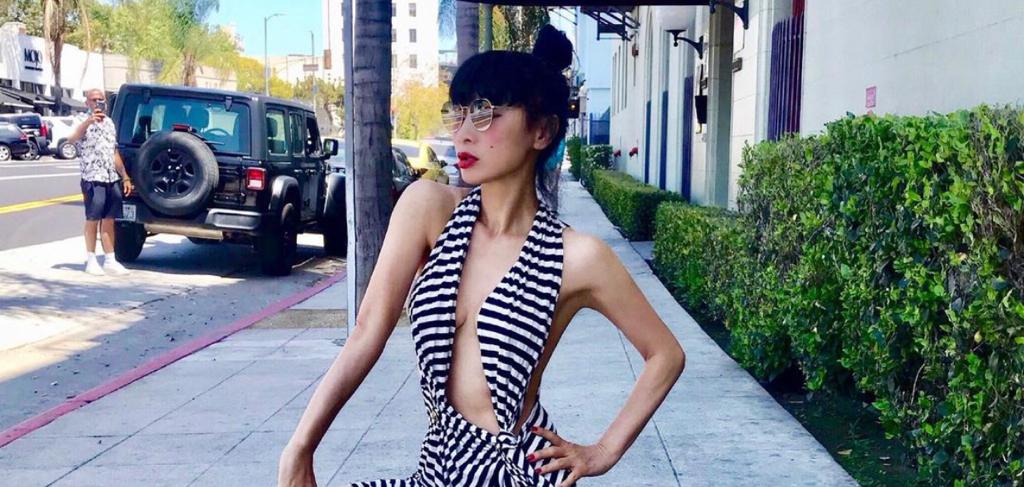 ▲白靈即將來台參加金馬獎。（圖／白靈IG）