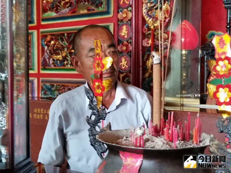 ▲大村鄉一處三合院旁一個廢棄鐵桶內,裝有一具只剩白骨的人體遺骸,16年來都沒被發現,今年5月賴姓道士騎車行經撞倒鐵桶,塵封16年的白骨案才曝光。(圖/記者陳雅芳攝,2020.11.02)