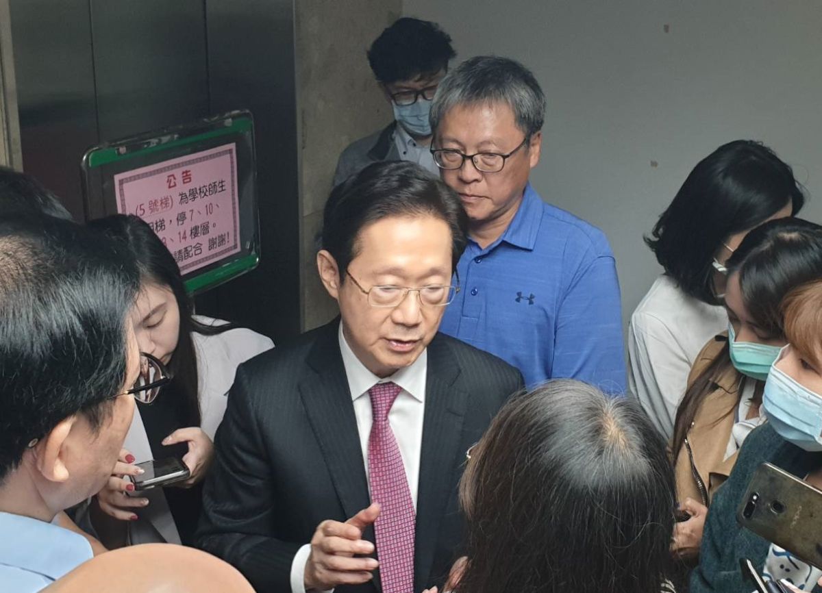 ▲林文淵接任大同董座，針對股東關心的「19年未發股利」，他也說有機會將盡可能發放現金股利。（圖／記者許家禎攝，2020.11.2）