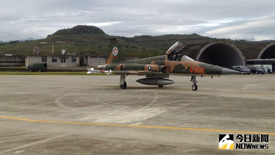 ▲台東志航基地F-5E戰機。(圖／記者呂炯昌攝)
