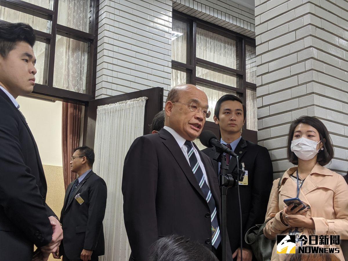 ▲美國總統大選結果即將揭曉，行政院長蘇貞昌說，相信無論誰當選，台灣都是非常重要的夥伴。（圖／記者鄭宏斌攝，2020.11.03）