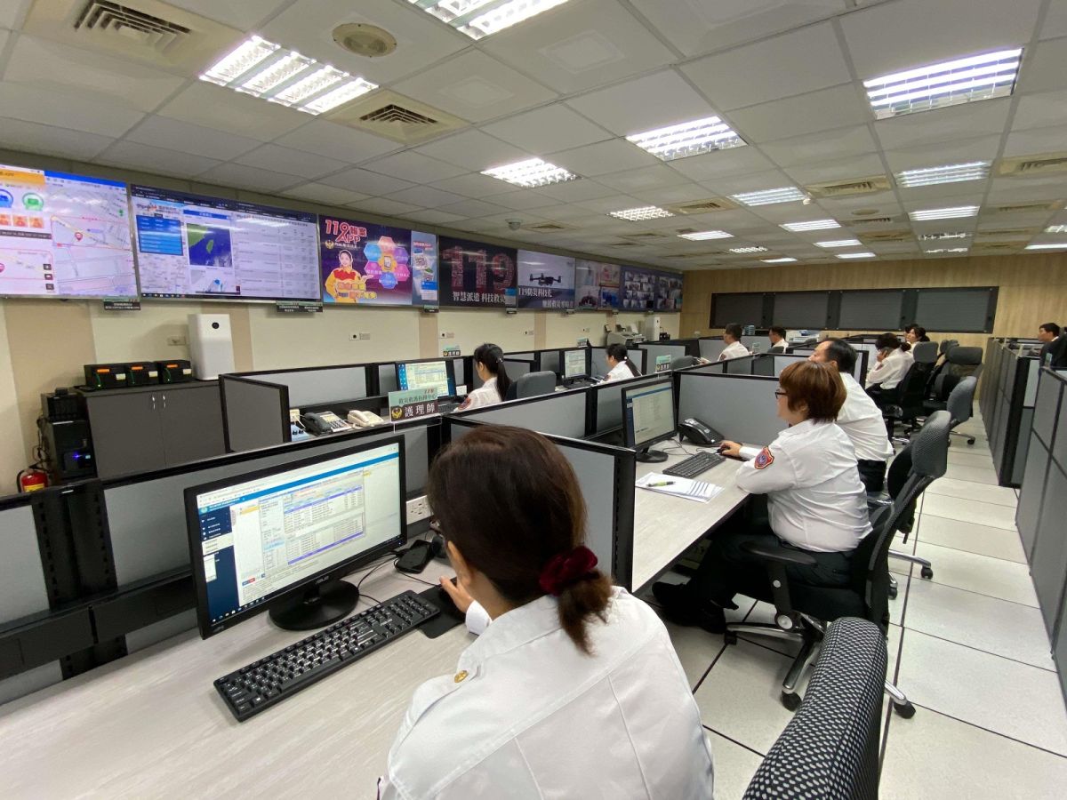 ▲雲林縣救災救護指揮中心啟用。（圖／記者洪佳伶攝，2020.11.03）
