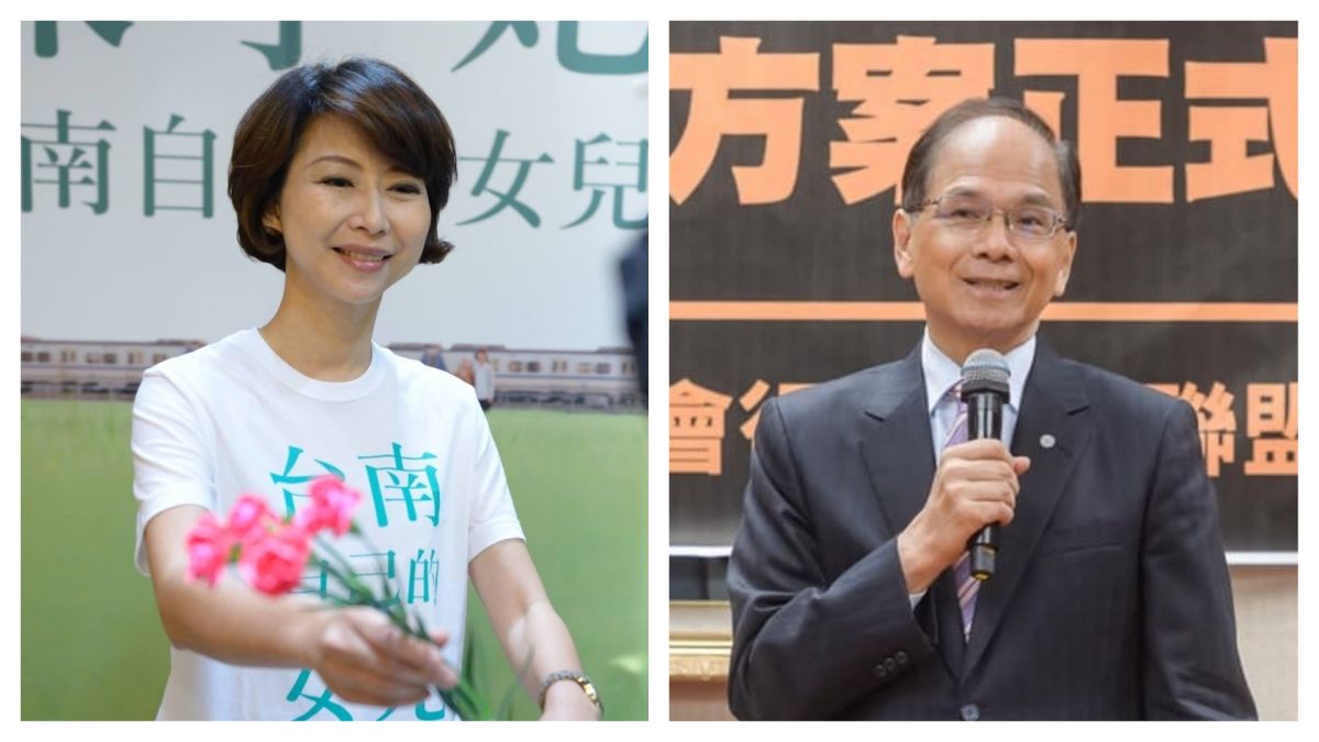 ▲正國會精神領袖、立法院長游錫堃（右）為了保持議事中立，並未干涉修憲議題。而民進黨立委陳亭妃（左）主導的「正策中心」負責大力推動修憲。（圖／取自陳亭妃、游錫堃臉書粉絲專頁）