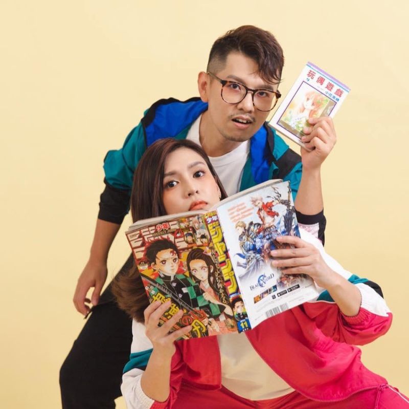▲陳夏民(左)、夏宇童討論男生女生對於AV的看法。(圖/五熊國際提供)