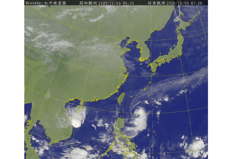 閃電颱風外圍環流影響!吳德榮:明日兩地風雨皆很大
