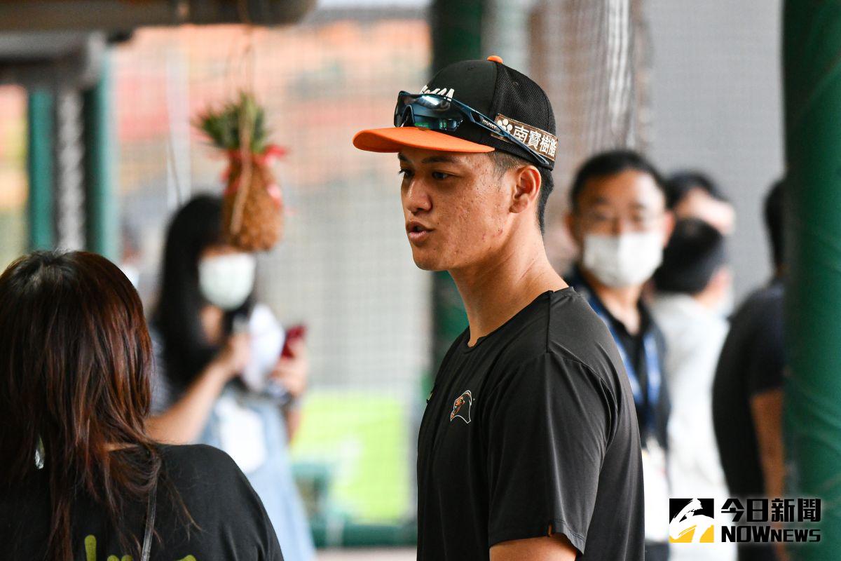 ▲統一獅強打蘇智傑。（圖／葉政勳攝）