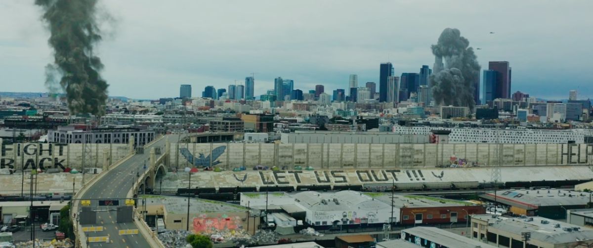 ▲《末世戰疫：鳴鳥檔案》是在洛杉磯封城期間拍攝。（圖／車庫）

