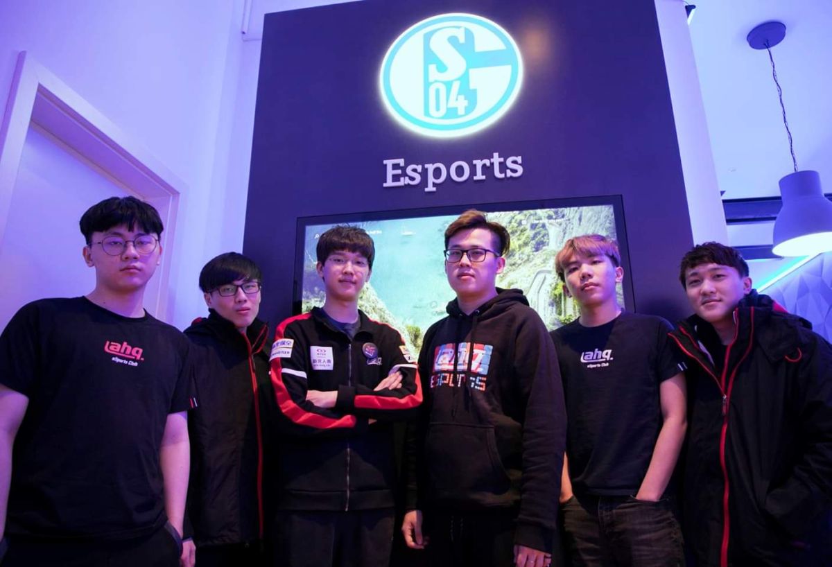 ▲ahq戰隊《英雄聯盟》項目隊員。（圖／取自ahq官方Twitter）