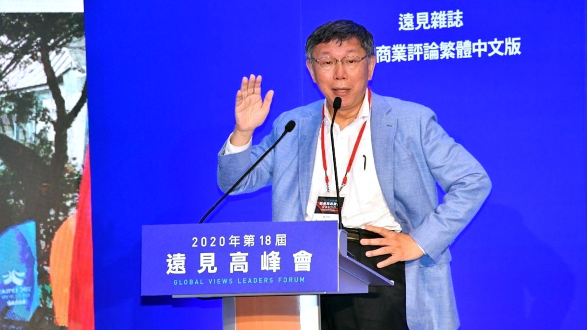 ▲QuickseeK快析輿情資料庫發現，近期在親藍粉專中，若不計韓國瑜，柯文哲的聲量第一，超越侯友宜和江啟臣，「借柯打綠」相當明顯。（圖／台北市政府提供）