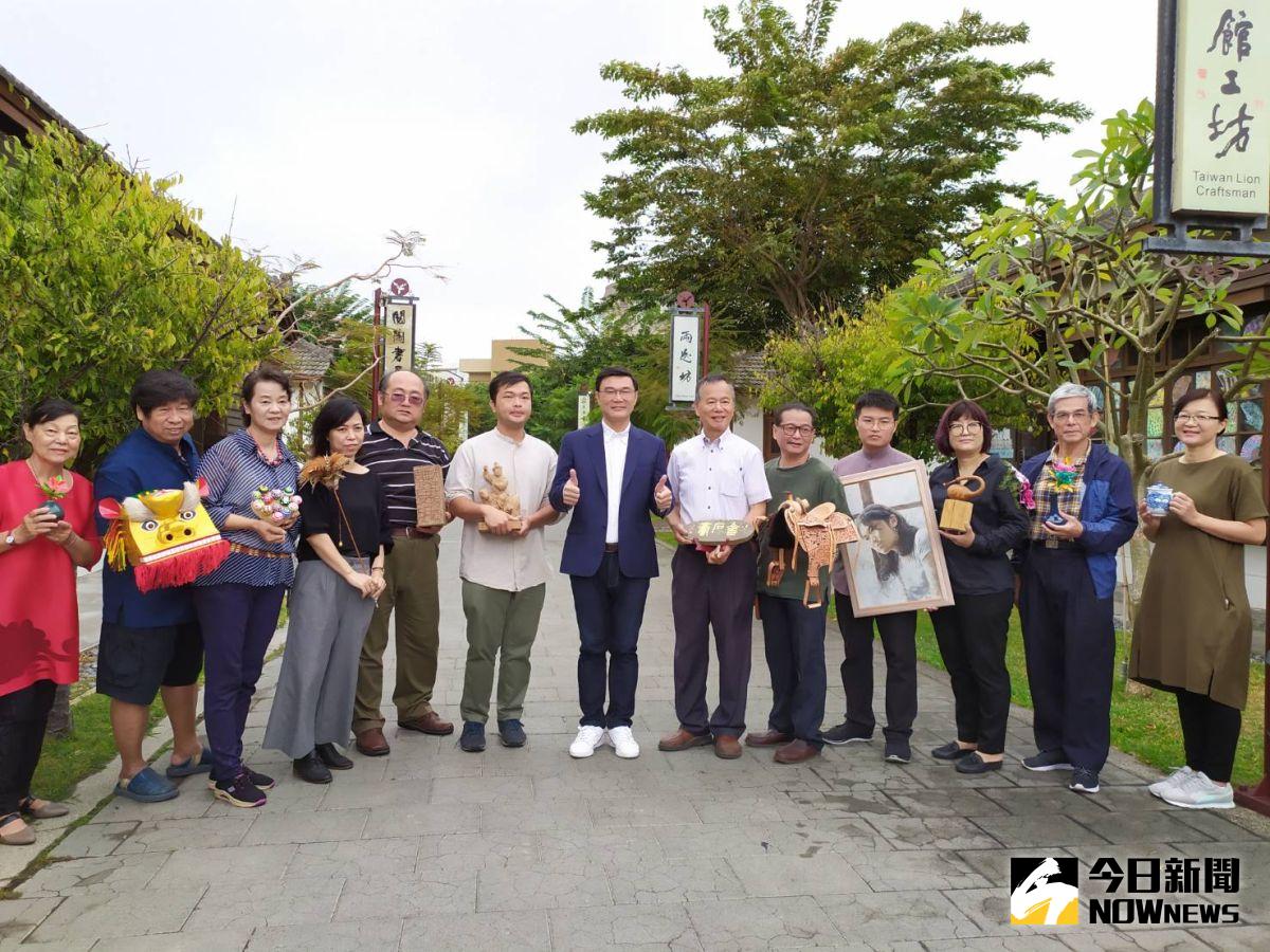 ▲鹿港桂花巷藝術村開放各地藝術家申請駐村至今16屆，今（6）日迎來了10位在各領域引領風騷的藝術家進駐。（圖／記者葉靜美攝，2020.11.06）