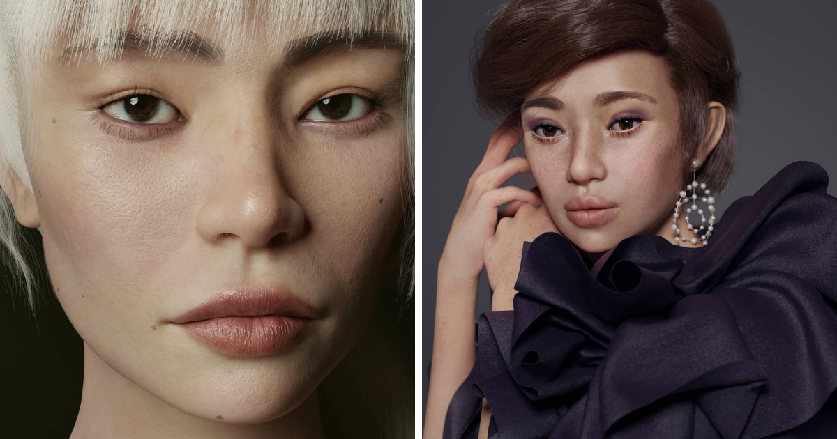 ▲一名來自新加坡的攝影師 Shavonne Wong 在疫情期間看見虛擬模特兒在後疫情時代的優勢，創立了虛擬模特兒經紀公司 Gen V。（圖／翻攝自IG）