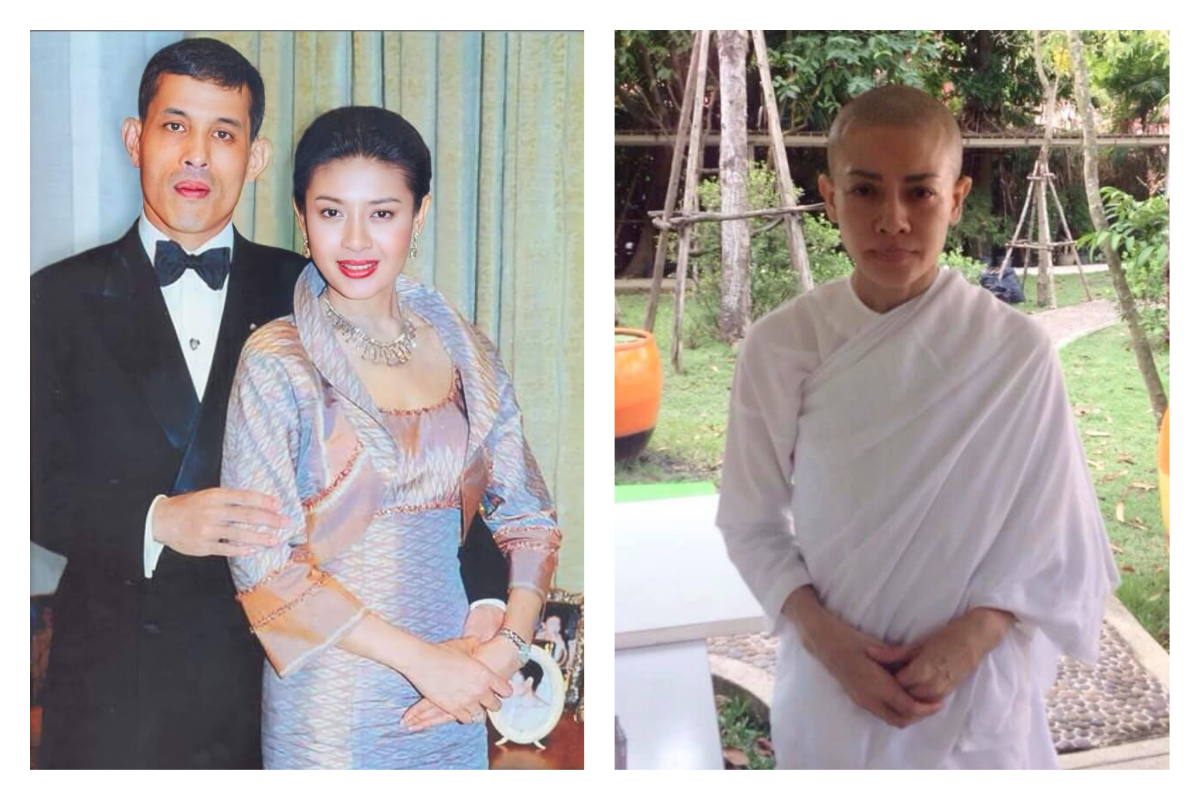 ▲泰王廢妃西拉米（Srirasmi Mahidol ）如今洗盡鉛華剃度為尼，友人曝光她近照，替她抱不平。（圖／翻攝自Sriyapa Suthiprapa的臉書）