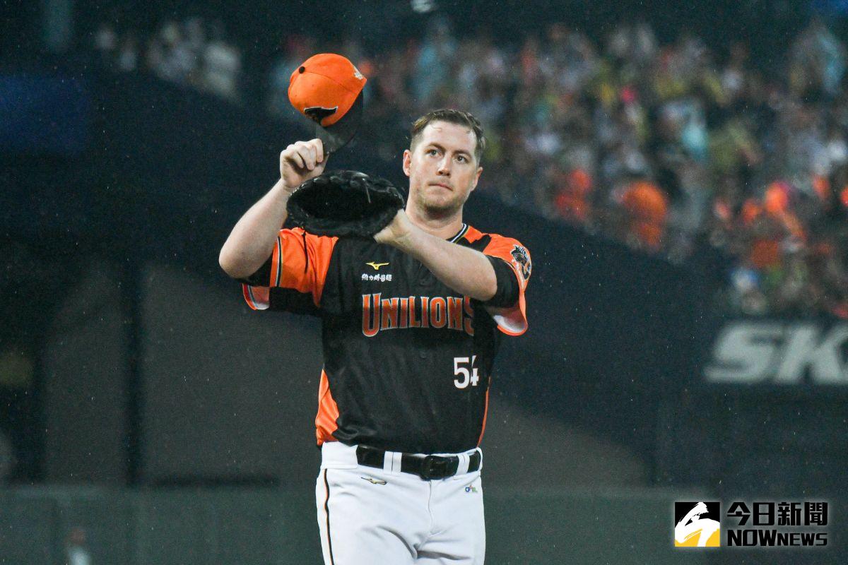 ▲統一獅洋投猛威爾完成無安打比賽。（圖／記者葉政勳攝 , 2020.11.07）