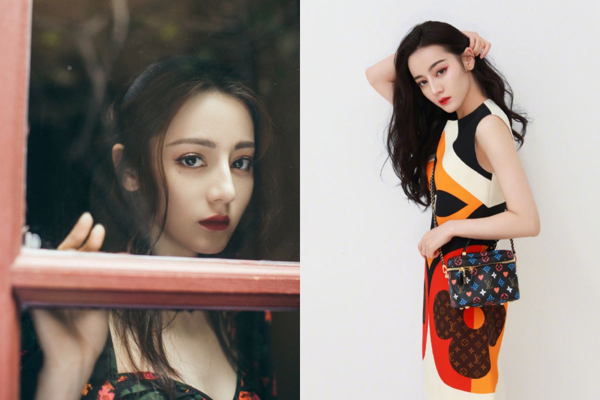 ▲迪麗熱巴曬新髮型，雙頰凹陷瘦超多。（圖／迪麗熱巴工作室微博） 