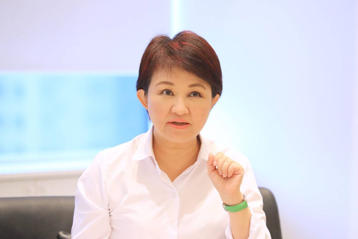 ▲市長盧秀燕表示，美國新任總統拜登當選，期盼我國中央政府更加強與美國新政府的關係與合作，重新協商萊豬進口台灣議題。(圖／柳榮俊攝2020.11.8)