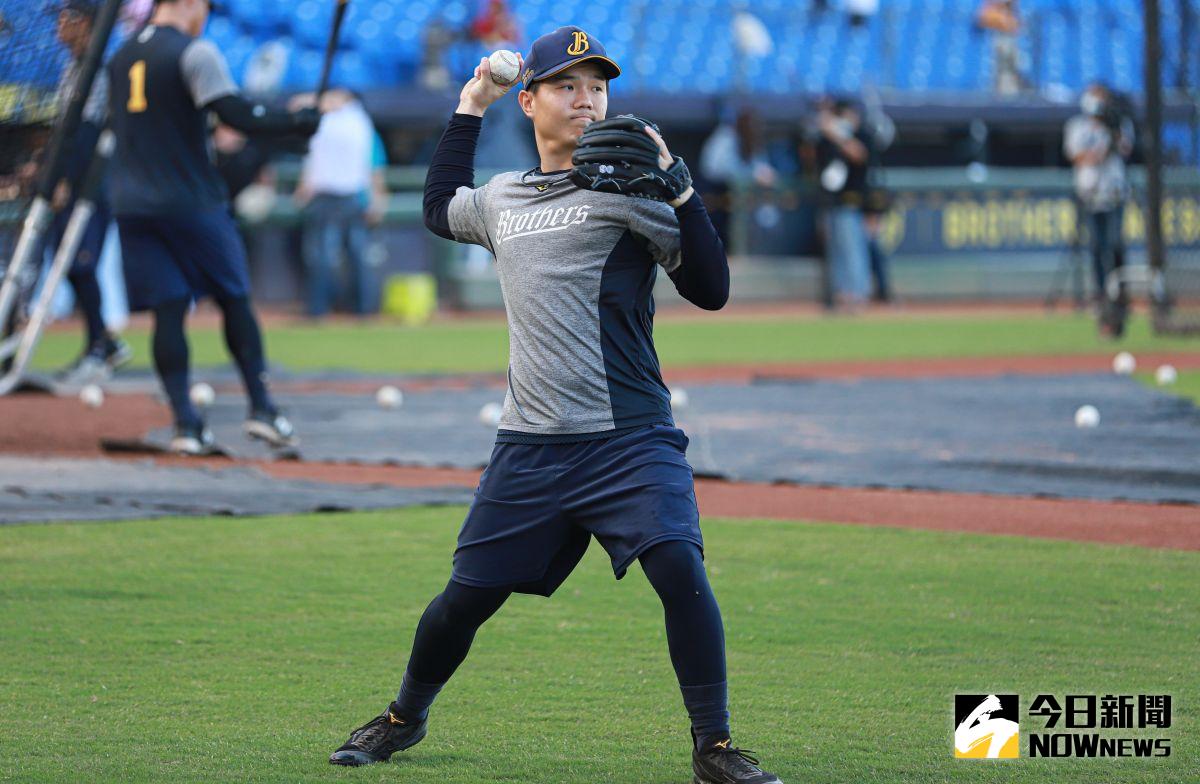 ▲中信兄弟內野手江坤宇。（圖／記者葉政勳攝 , 2020.11.08）