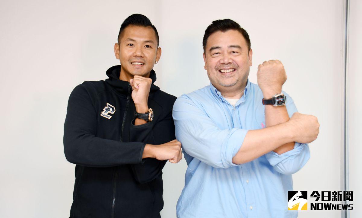 ▲NOWnews最新籃球節目來了！從11月中開始，「肯尼NOW星球」將由新竹攻城獅總經理「Kenny哥」高景炎主持，前兩集都將邀請P.League+執行長陳建州前來分享。（圖／NOWnews攝）