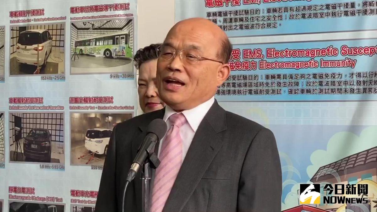 ▲行政院長蘇貞昌表示，美國要求台灣遵守當年答應的承諾，如今總統蔡英文要讓世界看到台灣是一個負責任的國家。（圖／記者陳雅芳攝，2020.11.09）