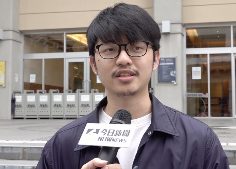▲政大學生會會長黃承瀚表示,在台灣的憲政架構下,青年世代的聲音一直被忽略,導致台灣的政治體系偏向長者,造成世代正義不均。(圖/