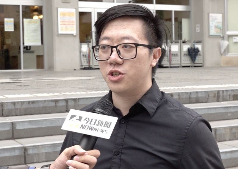 ▲張維倫指出,修憲應該納入青年的聲音,要有青年代表進入討論歷程中。(圖/記者朱永強攝)
