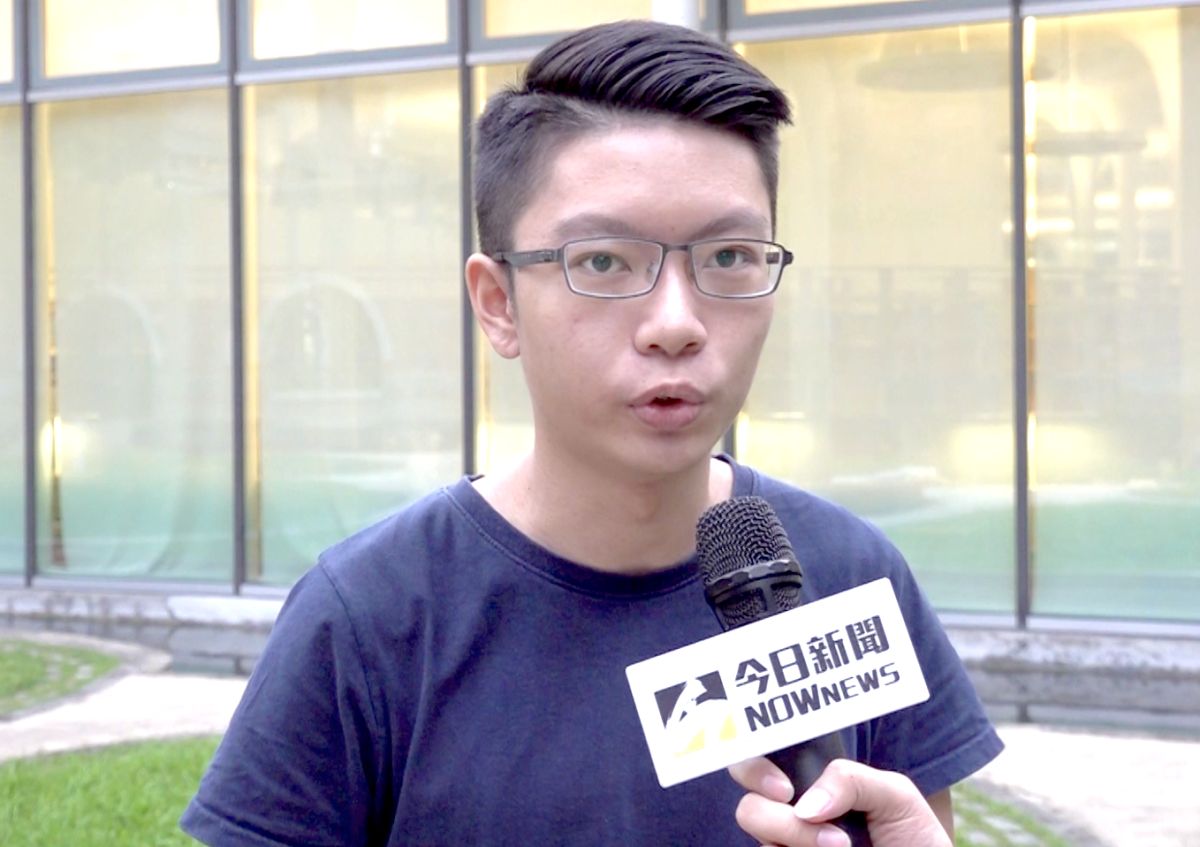 ▲黃彥誠則表示，如果只有投票權，青年雖然可以選擇，但還是只能選擇35歲上的直轄市長和40歲以上的總統，其實是沒辦法充分代表青年的聲音的。（圖／記者朱永強攝）