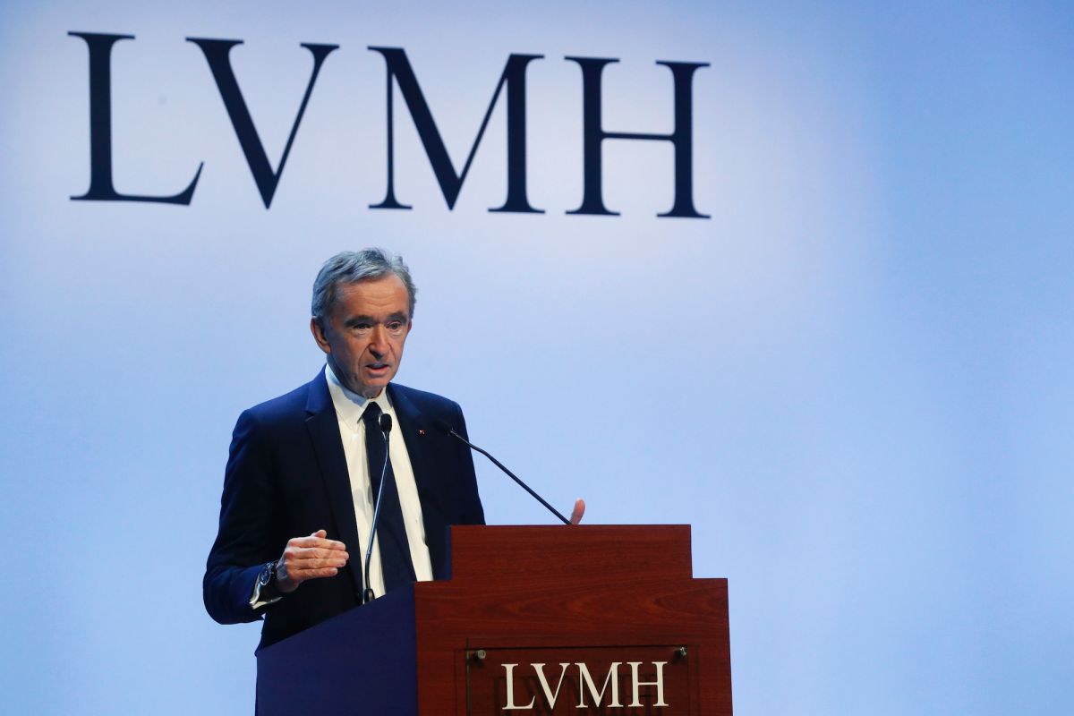 ▲美國精品巨擘路易威登集團（LVMH）執行長阿諾特（Bernard Arnault）。（圖／美聯社／達志影像）