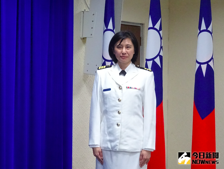 ▲國軍疫情指揮中心主任陳怡蓉中校。（圖／記者呂炯昌攝.2020.11.10）